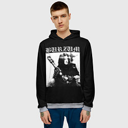 Толстовка-худи мужская BURZUM Бурзум, цвет: 3D-меланж — фото 2