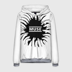 Толстовка-худи мужская MUSE пальцы, цвет: 3D-меланж