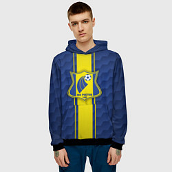 Толстовка-худи мужская ФК Ростов, цвет: 3D-черный — фото 2