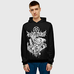 Толстовка-худи мужская Thy Art Is Murder - Hate, цвет: 3D-черный — фото 2