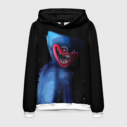 Толстовка-худи мужская Poppy Playtime, цвет: 3D-белый