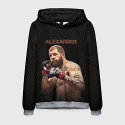 Толстовка-худи мужская Alexander The Grim Reape, цвет: 3D-меланж