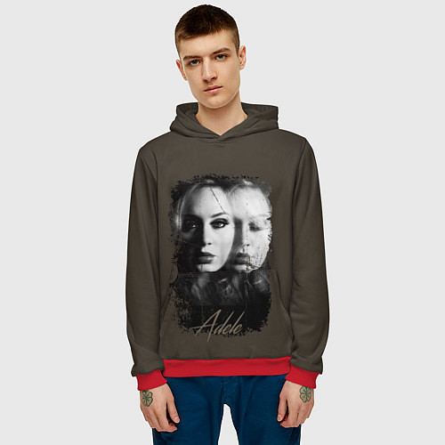 Мужская толстовка Mirage Adele / 3D-Красный – фото 3