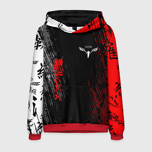 Мужская толстовка Токийские мстители Аниме Кайсуке / 3D-Красный – фото 1