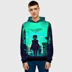 Толстовка-худи мужская Сестричка из Рапчера, цвет: 3D-черный — фото 2