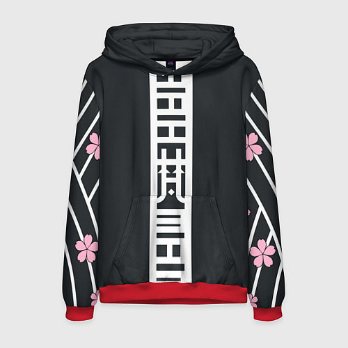 Мужская толстовка ЧЕРНЫЕ ДРАКОНЫ BLACK DRAGON / 3D-Красный – фото 1