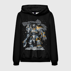 Толстовка-худи мужская Ваха 40к Арт, цвет: 3D-черный