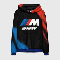 Толстовка-худи мужская BMW BMW - Яркий, цвет: 3D-синий