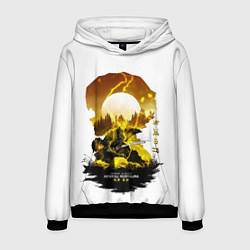 Толстовка-худи мужская Зенитцу Клинок демонов, цвет: 3D-черный