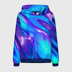 Толстовка-худи мужская Neon Holographic, цвет: 3D-синий