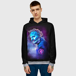 Толстовка-худи мужская Slipknot - Corey Taylor - TGC, цвет: 3D-меланж — фото 2