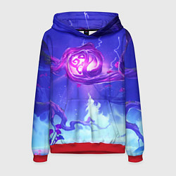 Толстовка-худи мужская Ori and the will of the wisps art, цвет: 3D-красный