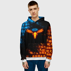 Толстовка-худи мужская ОГНЕННЫЙ WALHALLA TEAM TOKYO REVENGERS, цвет: 3D-белый — фото 2