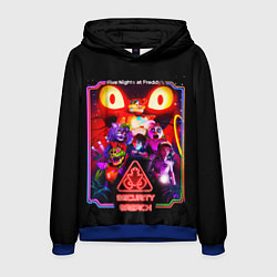 Толстовка-худи мужская Five nights at freddys security breach, цвет: 3D-синий