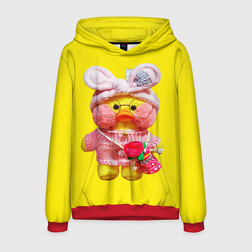 Мужская толстовка УТЯ УТОЧКА ЛАЛАФАНФАН / 3D-Красный – фото 1