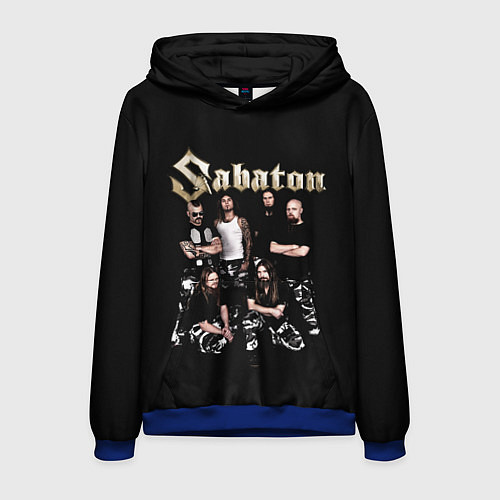 Мужская толстовка SABATON САБАТОН / 3D-Синий – фото 1