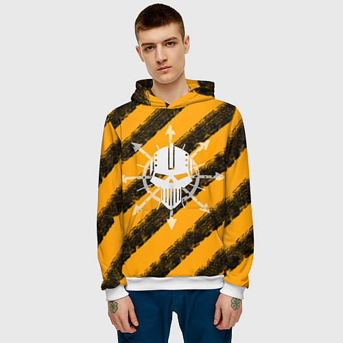 Мужская толстовка Iron within, Iron without / 3D-Белый – фото 3