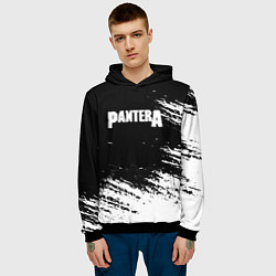 Толстовка-худи мужская Pantera Logo, цвет: 3D-черный — фото 2