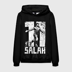 Толстовка-худи мужская Мохамед Салах Mohamed Salah, цвет: 3D-черный