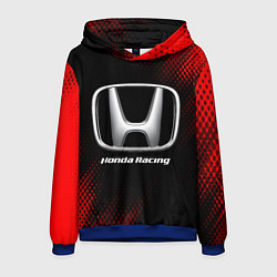 Толстовка-худи мужская HONDA RACING Sport Style, цвет: 3D-синий