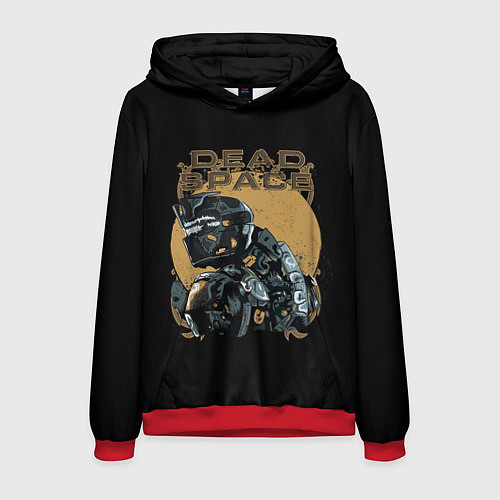 Мужская толстовка Айзек art / 3D-Красный – фото 1