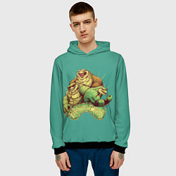 Толстовка-худи мужская Battletoads bros, цвет: 3D-черный — фото 2