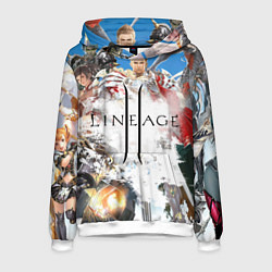 Толстовка-худи мужская Hero of Lineage, цвет: 3D-белый