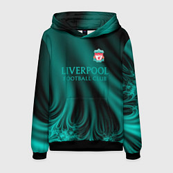 Толстовка-худи мужская Liverpool спорт, цвет: 3D-черный