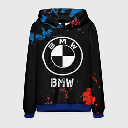 Толстовка-худи мужская BMW BMW - Камуфляж, цвет: 3D-синий