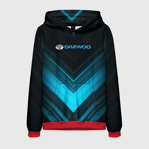 Мужская толстовка DAEWOO ДЭУ спорт / 3D-Красный – фото 1