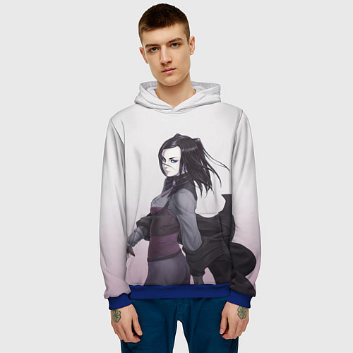 Мужская толстовка Рил Мэйер / 3D-Синий – фото 3