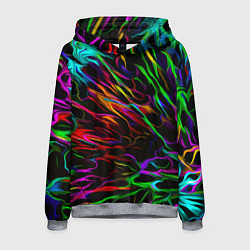 Толстовка-худи мужская Neon pattern Vanguard, цвет: 3D-меланж