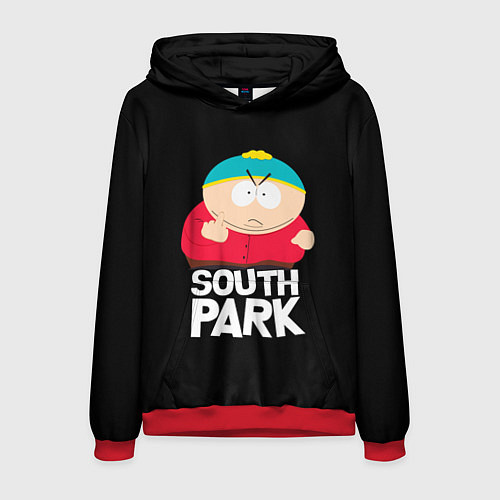 Мужская толстовка Южный парк - Эрик / 3D-Красный – фото 1