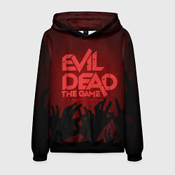 Толстовка-худи мужская Evil Dead The Game, цвет: 3D-черный