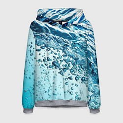 Толстовка-худи мужская Wave Pacific ocean, цвет: 3D-меланж