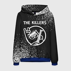 Толстовка-худи мужская The Killers - КОТ - Краска, цвет: 3D-синий