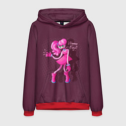 Толстовка-худи мужская POPPY PLAYTIME МАМА ДЛИННЫЕ НОГИ MOMMY LONG LEGS, цвет: 3D-красный