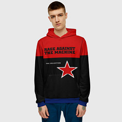 Толстовка-худи мужская The Collection - Rage Against the Machine, цвет: 3D-синий — фото 2