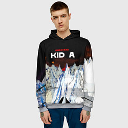 Толстовка-худи мужская Kid A - Radiohead, цвет: 3D-меланж — фото 2