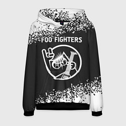 Толстовка-худи мужская Foo Fighters КОТ Арт, цвет: 3D-черный