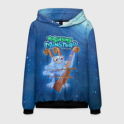 Толстовка-худи мужская My singing monsters СМЫЧОРОГ Bowgart, цвет: 3D-черный