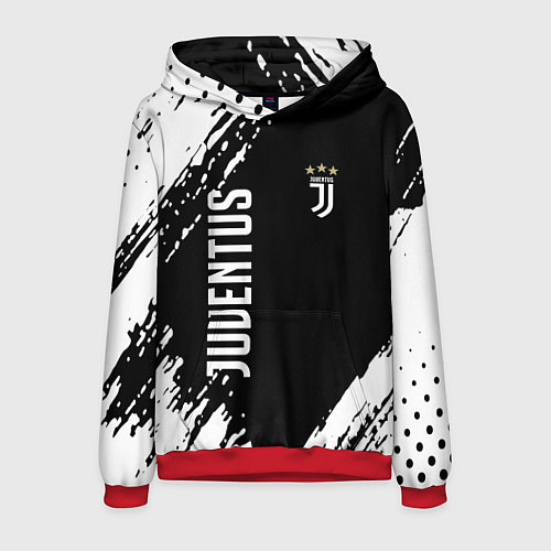 Мужская толстовка Fc juventus фс ювентус / 3D-Красный – фото 1