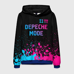 Толстовка-худи мужская Depeche Mode Neon Gradient, цвет: 3D-синий
