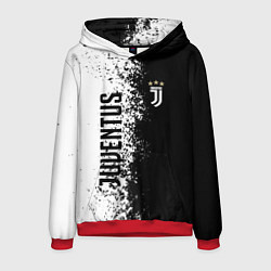 Толстовка-худи мужская Juventus ювентус 2019, цвет: 3D-красный
