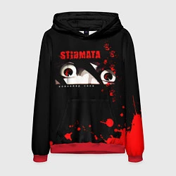 Толстовка-худи мужская Конвейер снов - Stigmata, цвет: 3D-красный