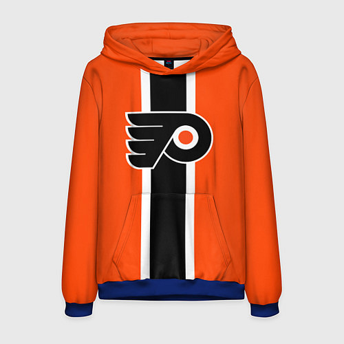 Мужская толстовка Филадельфия Флайерз Форма / 3D-Синий – фото 1