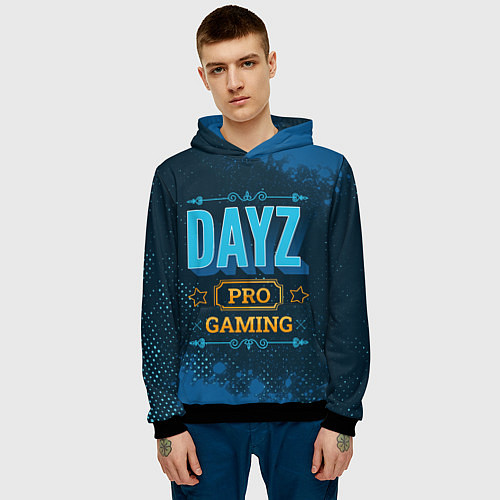 Мужская толстовка Игра DayZ: PRO Gaming / 3D-Черный – фото 3