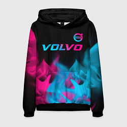 Толстовка-худи мужская Volvo Neon Gradient, цвет: 3D-черный