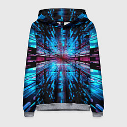 Толстовка-худи мужская THE INFINITY TUNNEL, цвет: 3D-меланж