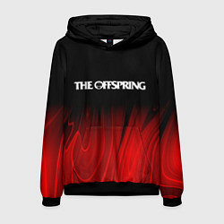 Толстовка-худи мужская The Offspring Red Plasma, цвет: 3D-черный